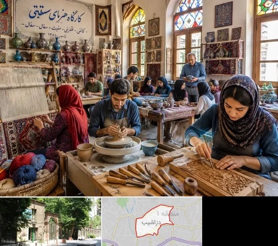 آموزشگاه صنایع دستی در دزاشیب