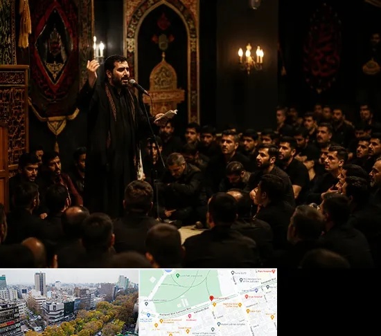 مداح در بلوار کشاورز