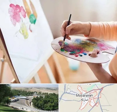 آموزشگاه نقاشی اکریلیک در مبارکه