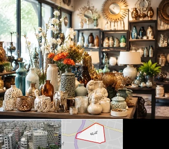 عمده فروشی وسایل دکوری و تزیینی در آذری