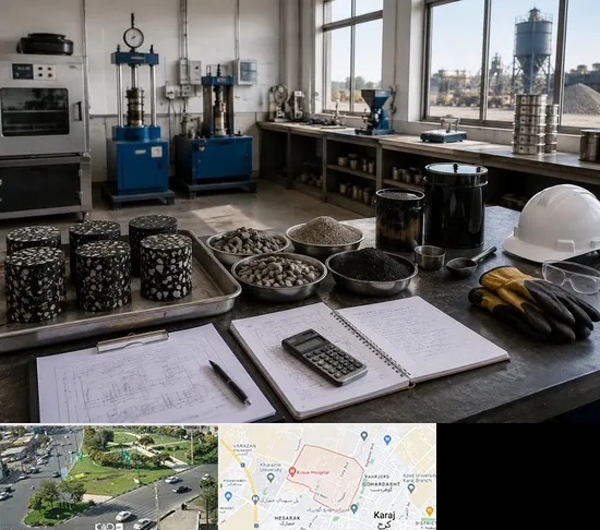آموزش کارشناس فنی، تولید و اجرای آسفالت در شاهین ویلا کرج