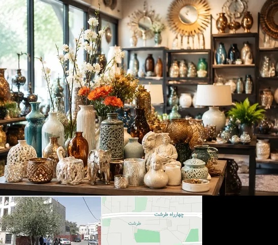 عمده فروشی وسایل دکوری و تزیینی در طرشت