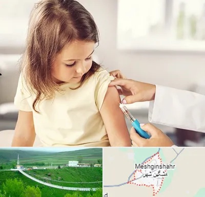 نمونه گیری خون نوزاد و اطفال در مشگین شهر