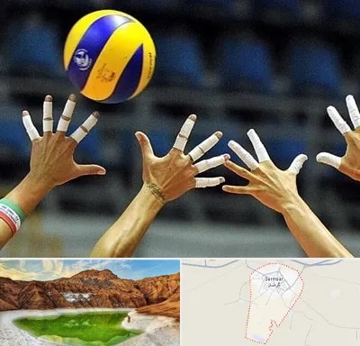 کلاس والیبال در گرمسار