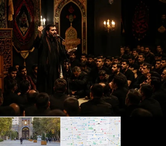 مداح در منطقه 12 تهران