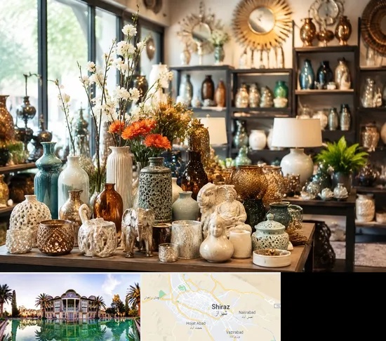 عمده فروشی وسایل دکوری و تزیینی در شیراز