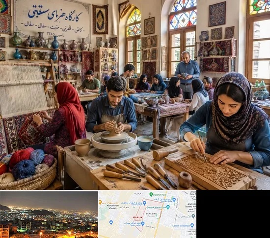 آموزشگاه صنایع دستی در مارلیک کرج
