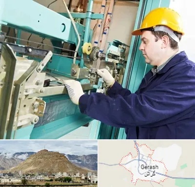 قطعات آسانسور در گراش