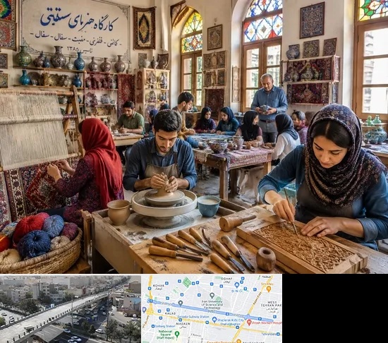 آموزشگاه صنایع دستی در فرجام