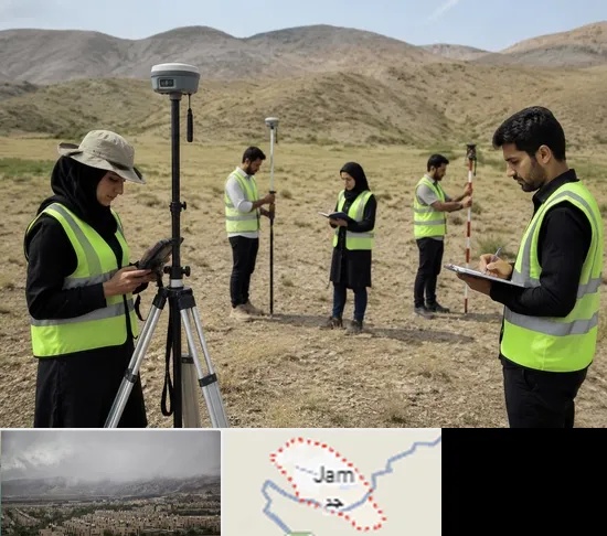 آموزش جامع نقشه برداری زمینی GPS در جم