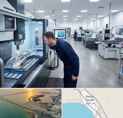 تراشکاری در بندر کنگان
