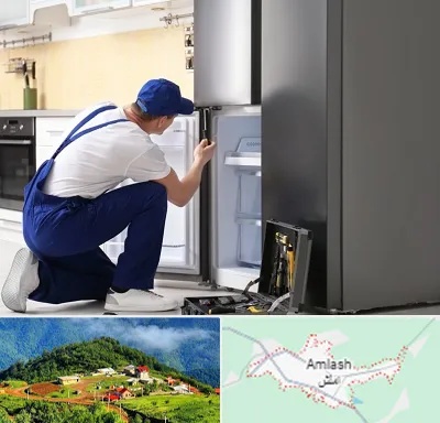 سرویس یخچال در املش