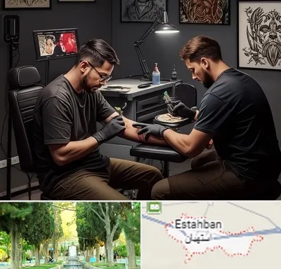 تاتو کار در استهبان