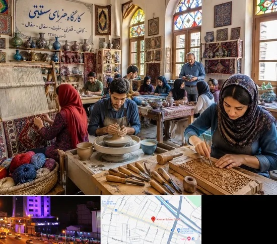 آموزشگاه صنایع دستی در آبرسان تبریز