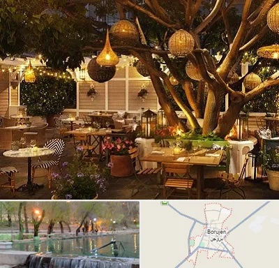 رستوران رو باز در بروجن