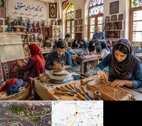 آموزشگاه صنایع دستی در سبلان