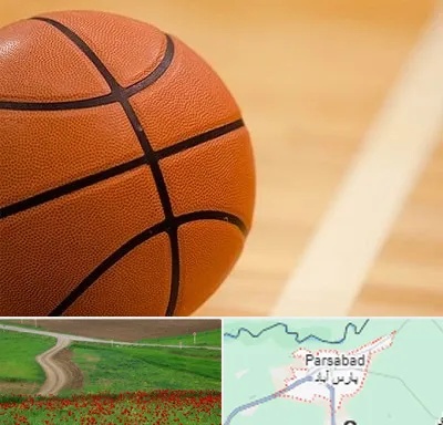 زمین بسکتبال در پارس آباد