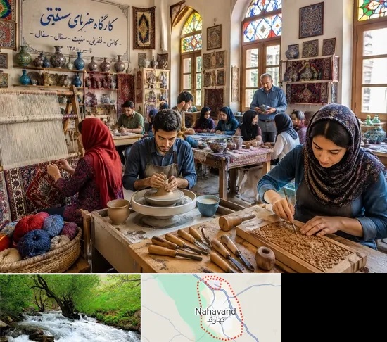 آموزشگاه صنایع دستی در نهاوند