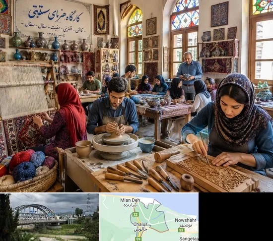 آموزشگاه صنایع دستی در چالوس