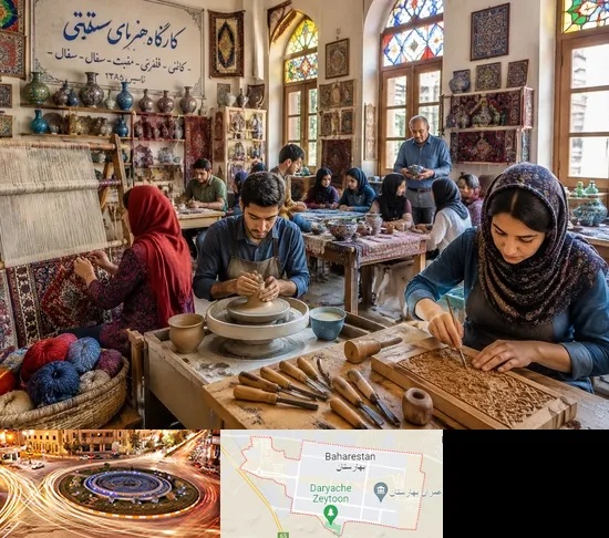آموزشگاه صنایع دستی در بهارستان