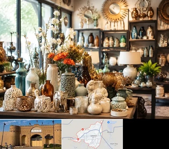 عمده فروشی وسایل دکوری و تزیینی در ایرانشهر