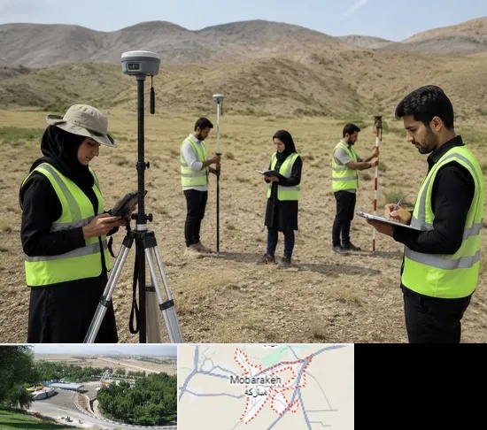 آموزش جامع نقشه برداری زمینی GPS در مبارکه
