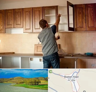 کابینت آماده در بستان آباد