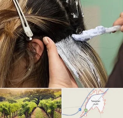 آموزشگاه رنگ و مش در تاکستان