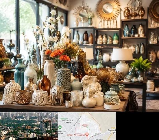 عمده فروشی وسایل دکوری و تزیینی در عظیمیه کرج