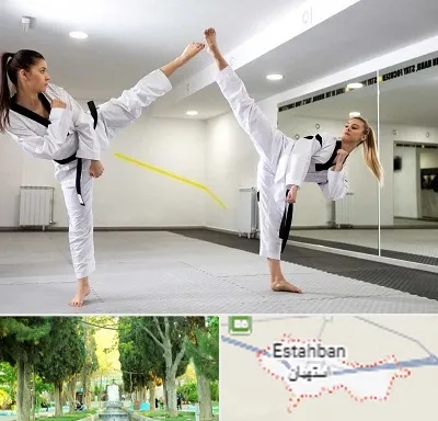 باشگاه دفاع شخصی بانوان در استهبان