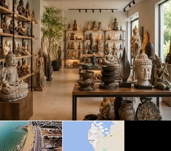 مجسمه فروشی در بوشهر