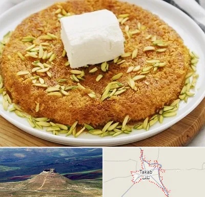کنافه در تکاب