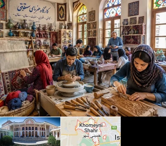 آموزشگاه صنایع دستی در خمینی شهر