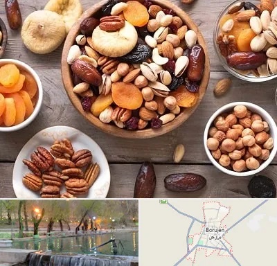 آجیل فروشی در بروجن