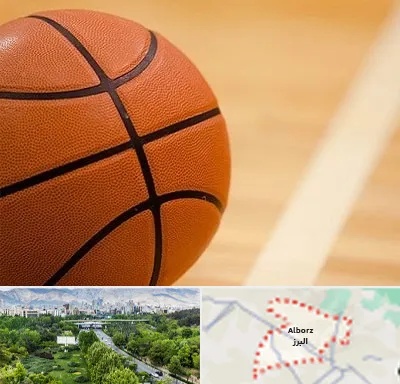 زمین بسکتبال در البرز