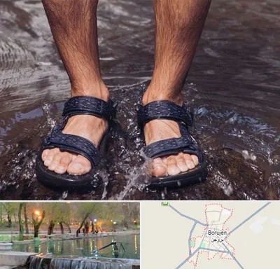کفش صندل مردانه در بروجن