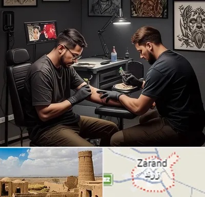 تاتو کار در زرند