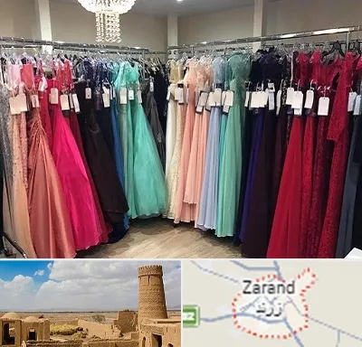 مزون لباس شب در زرند