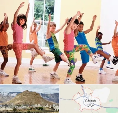 کلاس ایروبیک کودکان در گراش