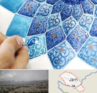 آموزشگاه میناکاری در جم
