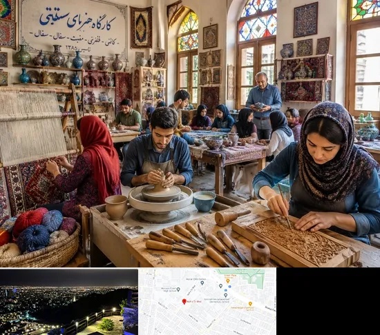 آموزشگاه صنایع دستی در هفت تیر مشهد