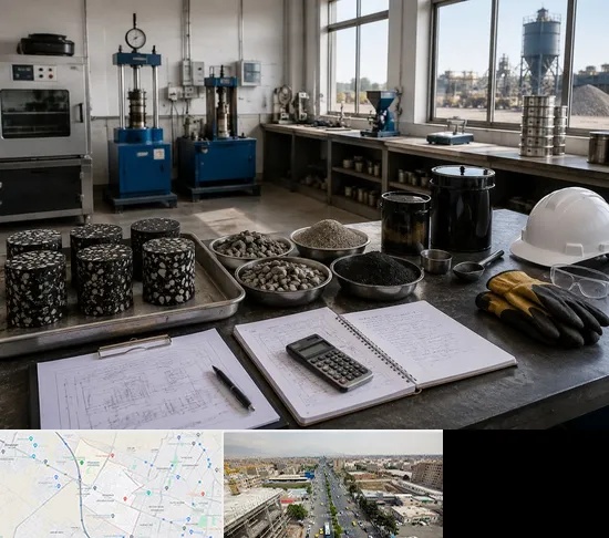 آموزش کارشناس فنی، تولید و اجرای آسفالت در حصارک کرج