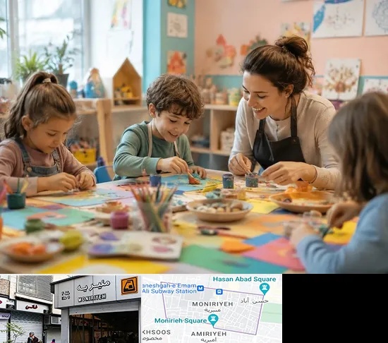 کارگاه خلاقیت در منیریه