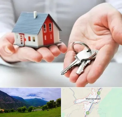 املاک در مرزن آباد