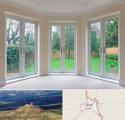 درب UPVC در تکاب