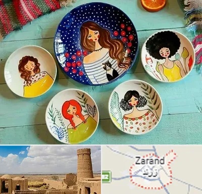آموزشگاه نقاشی روی سفال در زرند