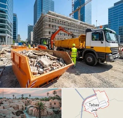 حمل نخاله ساختمانی در طبس