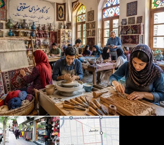 آموزشگاه صنایع دستی در سلسبیل
