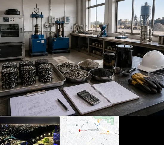 آموزش کارشناس فنی، تولید و اجرای آسفالت در هفت تیر مشهد