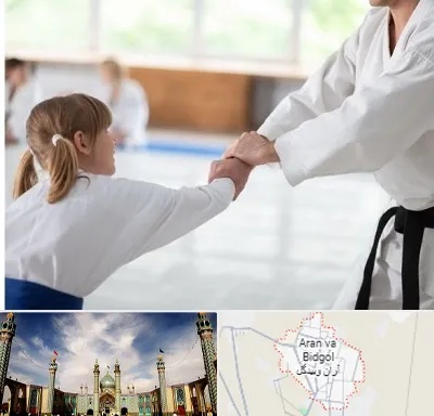 باشگاه جودو بانوان در آران و بیدگل